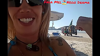 Video Pov Di Una Bionda In Bikini A Praia Da Enseada, Guarujá